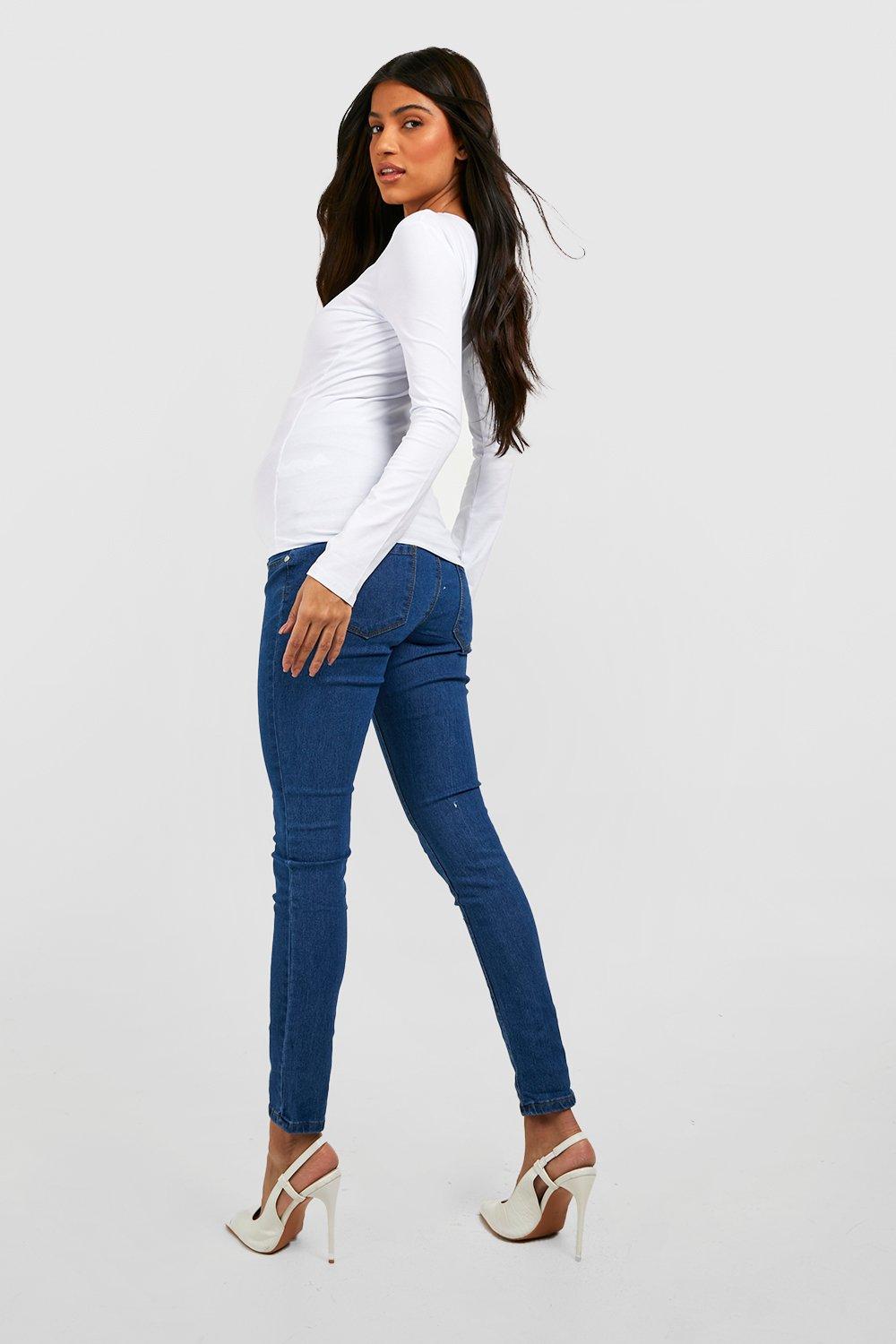 Boohoo on sale maternity jeggings